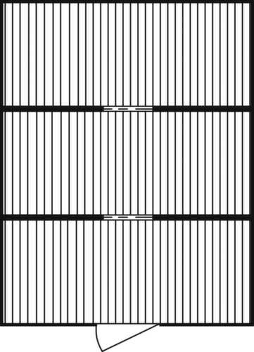 Säbu Combinaison de conteneurs peints FLADAFI®