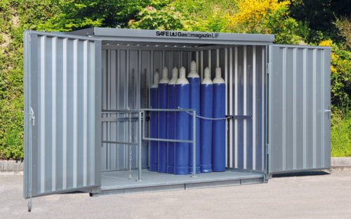 Stockage de bouteilles de gaz