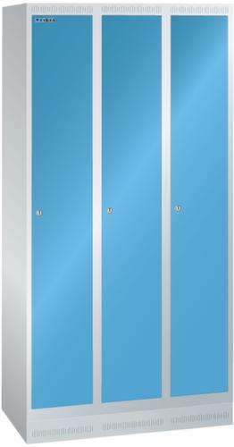 LISTA Armoire vestiaire avec 3 compartiments, largeur de compartiment 300 mm