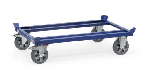 fetra Cadre roulant pour palettes, force 1200 kg, longueur de plateau 1210 mm