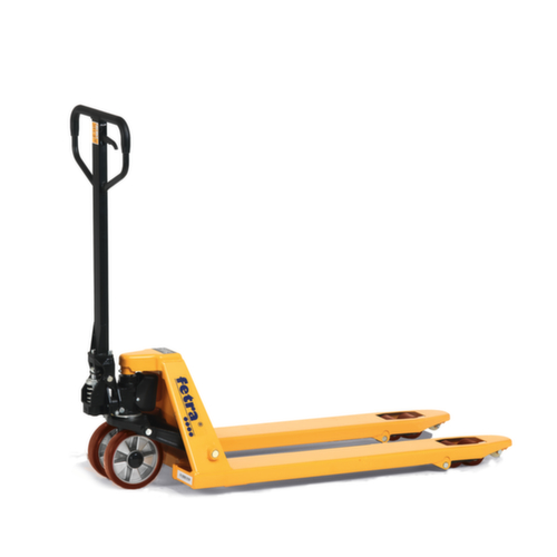 fetra Transpalette, 2500 kg force, caoutchouc plein/polyuréthane