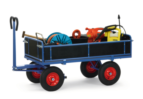 fetra Chariot à avant-train pivotant