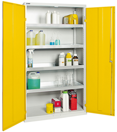stumpf Armoire de protection de l'environnement en acier, hauteur x largeur x profondeur 1800 x 1000 x 500 mm