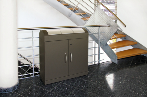 stumpf Station de collecte de matières recyclables TD 3, 3 x 45 l