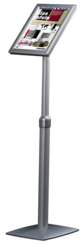 Porte-affiche inclinable, hauteur 865 - 1250 mm