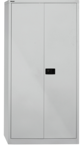 Bisley Armoire de classement, 5 hauteurs des classeurs, gris clair/gris clair