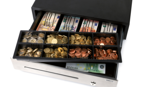 Safescan Tiroir-caisse HD-4141S, hauteur x longueur x largeur 115 x 410 x 415 mm