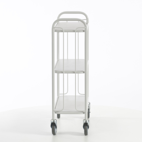 Rollcart Chariot de bureau, force 150 kg, 3 plateaux