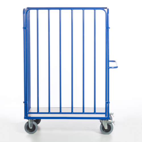 Rollcart Chariot de transport de colis avec parois en tube d'acier