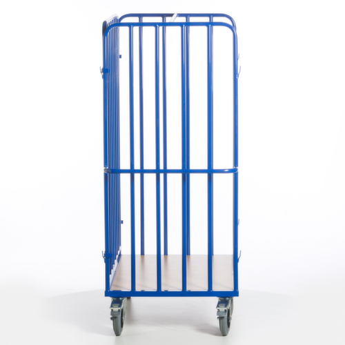 Rollcart Chariot de transport de colis avec parois en tube d'acier
