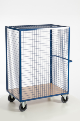 Rollcart Chariot-armoire avec parois grillagées