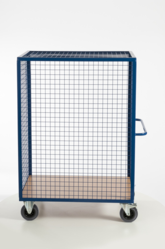 Rollcart Chariot-armoire avec parois grillagées