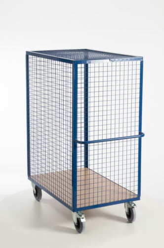 Rollcart Chariot-armoire avec parois grillagées