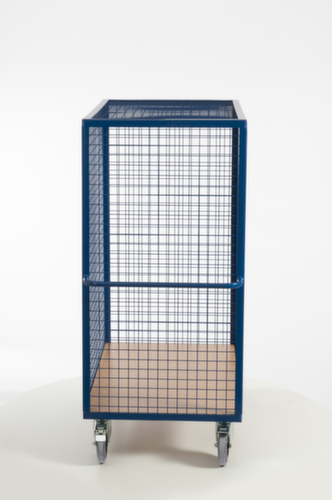 Rollcart Chariot-armoire avec parois grillagées