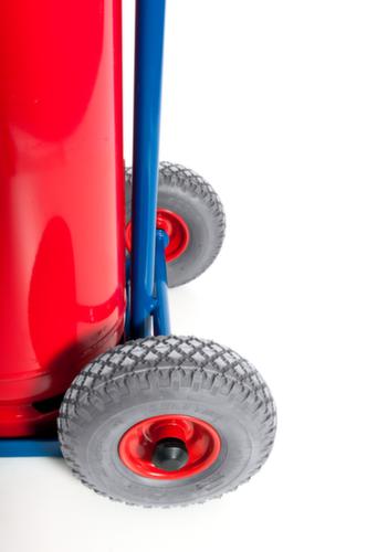 Rollcart Chariot à bouteilles, pour 1 x 33 kg de gaz de propane bouteille, bandage air