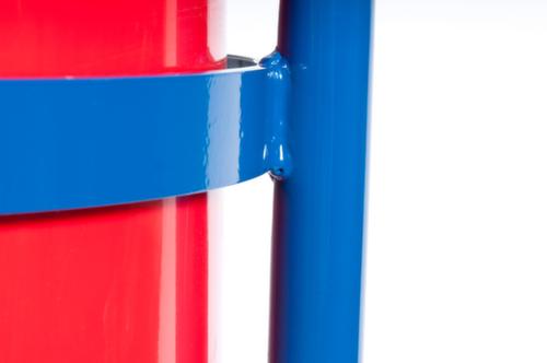 Rollcart Chariot à bouteilles, pour 1 x 33 kg de gaz de propane bouteille, bandage air