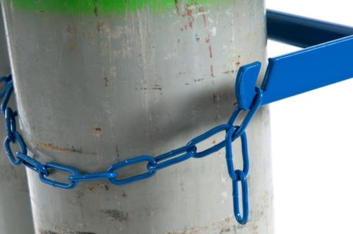 Rollcart Chariot à bouteilles, pour 2x20 l bouteille, bandage air