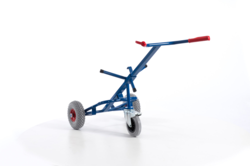 Rollcart Tambour avec roue de support, force 250 kg, air bandage