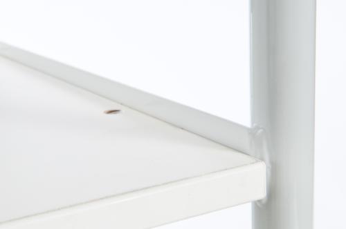 Rollcart Chariot de bureau, force 150 kg, 3 plateaux