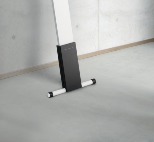 Luctra Lampadaire à DEL sans câble Flex avec lumière biologiquement active, lumière lumière blanc froid à blanc chaud biologiquement active, blanc