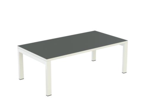Paperflow Guéridon easyDesk, hauteur x largeur x profondeur 400 x 1140 x 600 mm, panneau anthracite