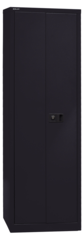 Bisley Armoire de classement Universal, 5 hauteurs des classeurs, noir/noir