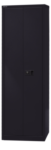 Bisley Armoire de classement Universal, 5 hauteurs des classeurs, noir/noir