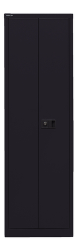 Bisley Armoire de classement Universal, 5 hauteurs des classeurs, noir/noir