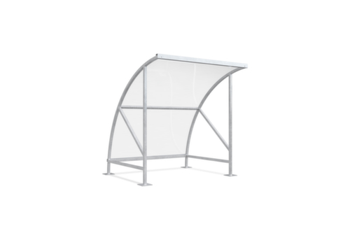 WSM Abri à cycles voûté, largeur x profondeur 2090 x 2180 mm