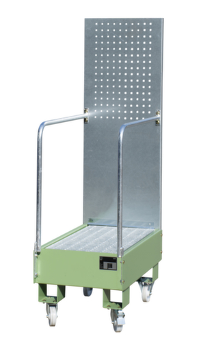 Bauer Bac de rétention mobile LPW 60-3 avec plaque perforée