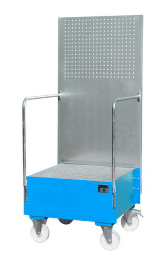 Bauer Bac de rétention mobile LPW 200-1 avec plaque perforée