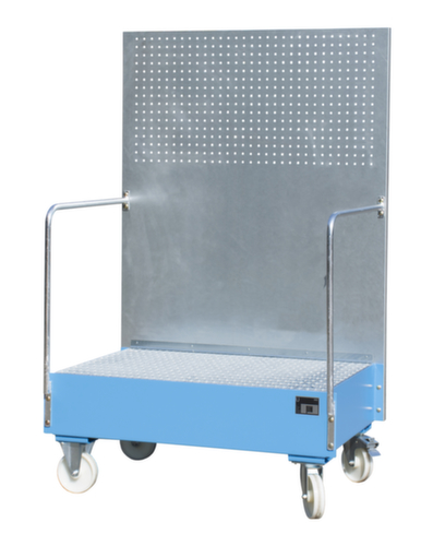 Bauer Bac de rétention mobile LPW 200-2 avec plaque perforée