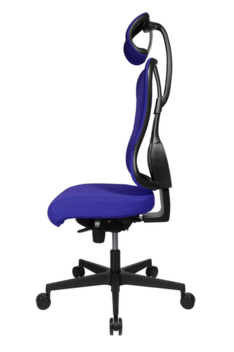 Topstar Siège de bureau pivotant Art Comfort avec appui-tête, bleu royal
