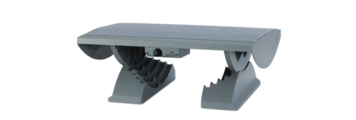 Repose-pieds chauffant avec tapis