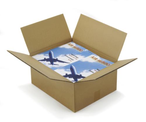 Caisse en carton ondulé à 2 cannelures