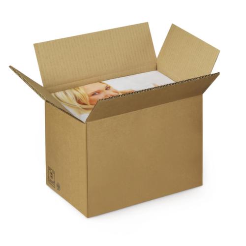 Caisse en carton ondulé à 2 cannelures