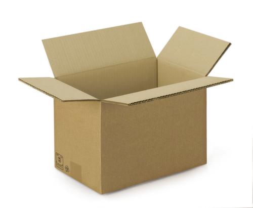 Caisse en carton ondulé à 2 cannelures