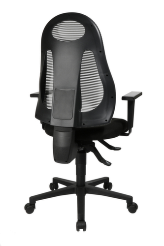 Topstar Siège de bureau pivotant Free Art, Dossier maille, noir
