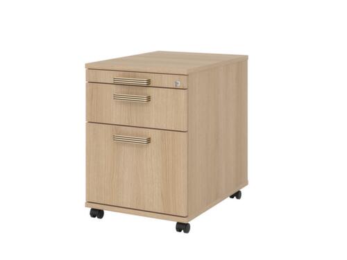 Conteneur à roulettes Terra Nova avec tiroir HR, 1 tiroir(s), chêne/chêne