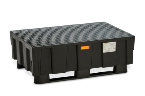 Cemo Bac de rétention PE pour fûts de 200 litres