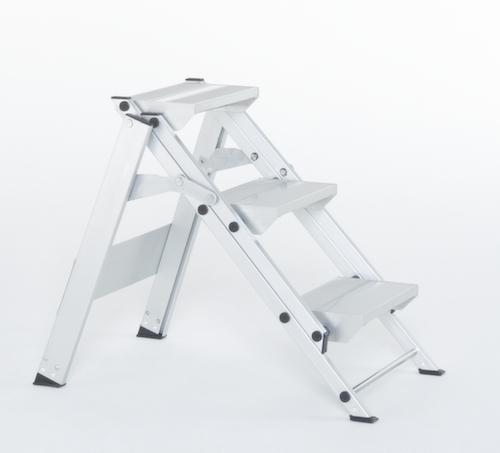 ZARGES Escabeau de sécurité pliable Plazastep P en métal léger