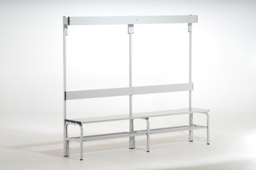 Sypro Banc vestiaire avec lames en aluminium