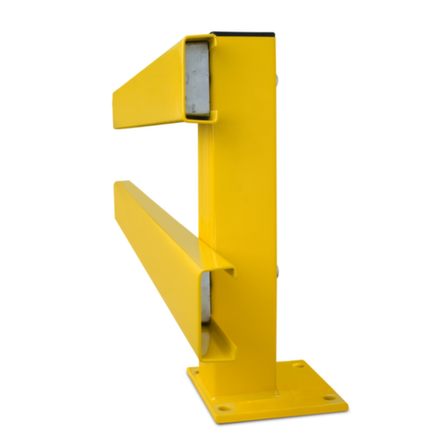 Moravia Posts BLACK BULL, montant, hauteur x largeur 465 x 80 mm