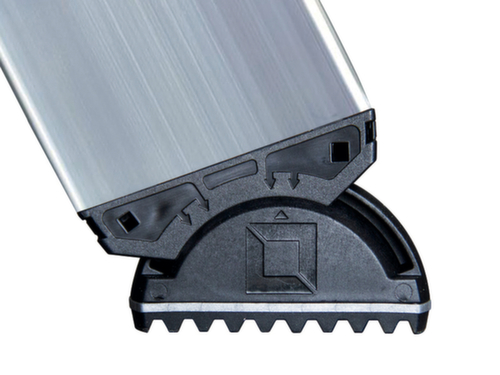 MUNK Combiné échelle-escabeau polyvalent avec traverse/patins nivello®