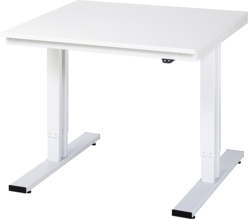 RAU Établi à hauteur réglable électriquement adlatus 300, RAL7035 gris clair