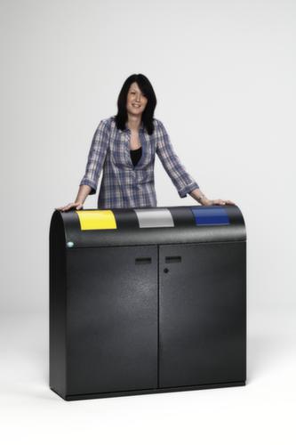 VAR Station de collecte de matières recyclables WS 100 R, 3 x 80 l