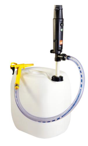 Lutz Kit de pompage pour jerrycans à batterie B1 Battery PP 25-L DL, pour fluides très liquides, 20 l/min