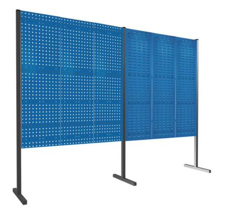 Kappes Paroi de séparation à panneaux perforés/rainés RasterPlan® en double champ 180