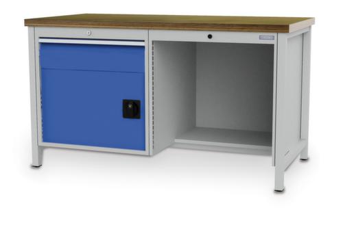 Bedrunka + Hirth Établi avec piètement en plusieurs coloris et différents panneaux