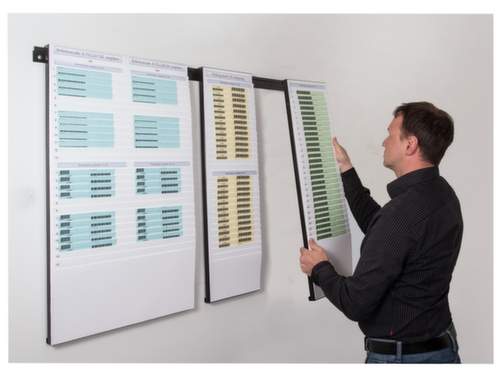 EICHNER Tableau de planification Flexiplan, blanc